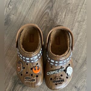 Crocs Kids Star Wars Chewbacca Classic Lined Clog Sz C13 Brown Children’s Size